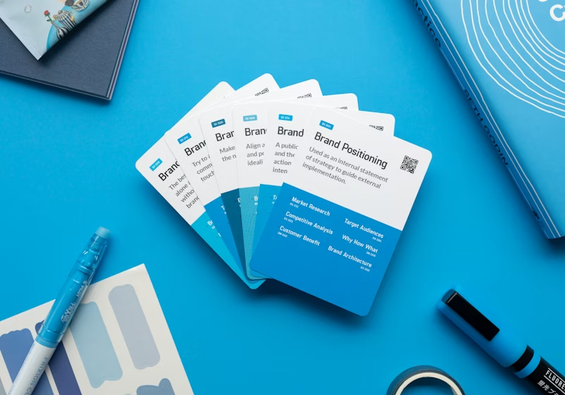 Brand positioning materials and design tools